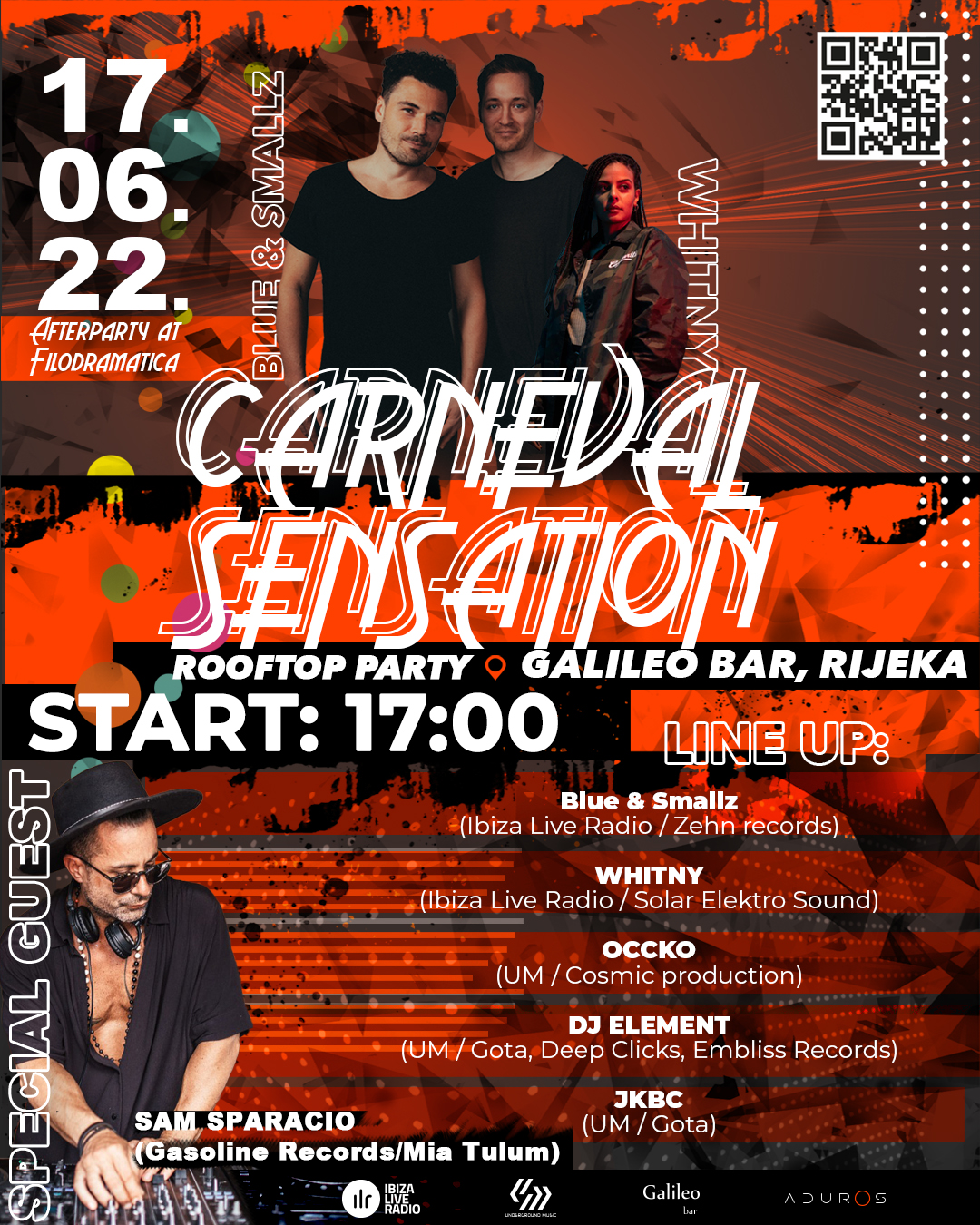 CARNEVAL SENSATION rooftop party